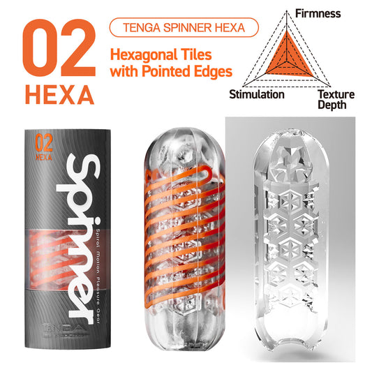 TENGA SPINNER 02 HEXA