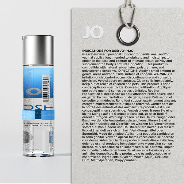 System JO H2O Original Water-Based Lubricant 4 oz