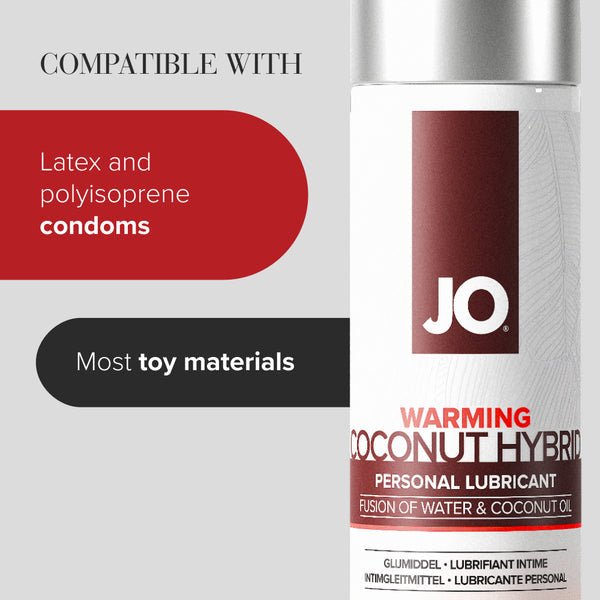 System JO Coconut Hybrid Warming Lubricant 4 oz