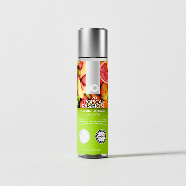System JO H2O Tropical Passion Flavored Lubricant 4 oz