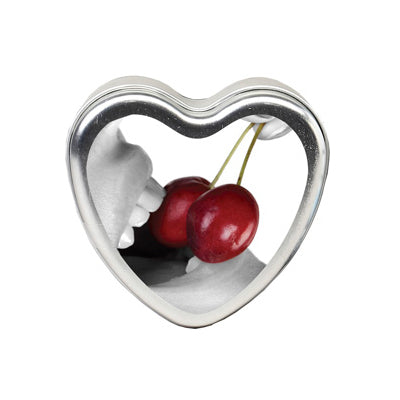 Earthly Body 3-in-1 Massage Candle - Cherry 4 oz