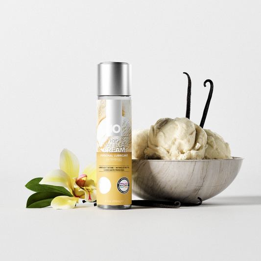 System JO H2O Vanilla Cream Flavored Lubricant 4 oz