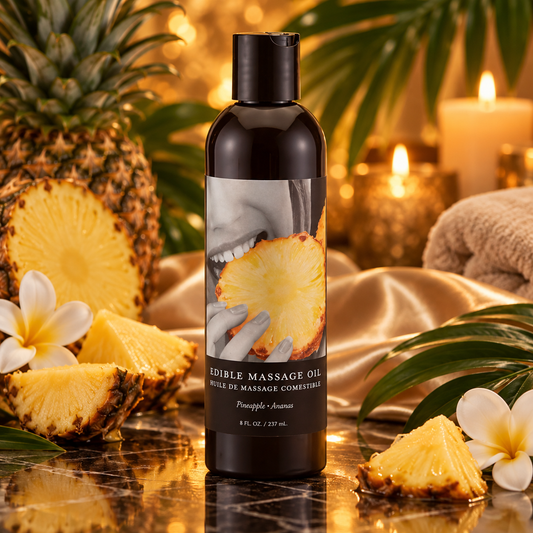 Earthly Body Massage Oil - Pineapple 8 oz