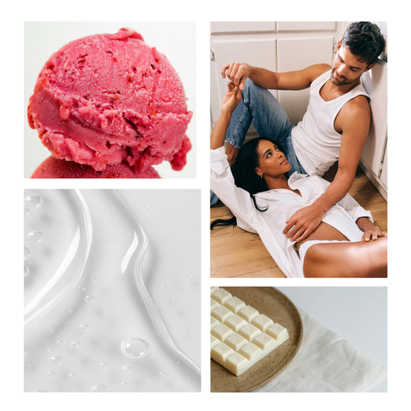 System JO Gelato White Chocolate Raspberry Truffle Flavored Lubricant 4 oz