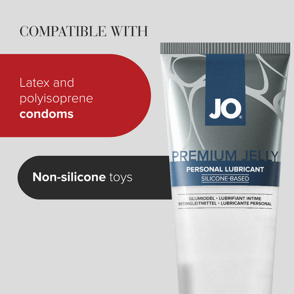 System JO Premium Jelly Original Silicone Lubricant 4 oz