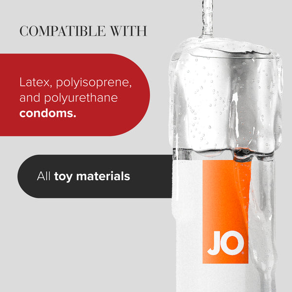 System JO H2O Anal Original Water-Based Lubricant 4 oz