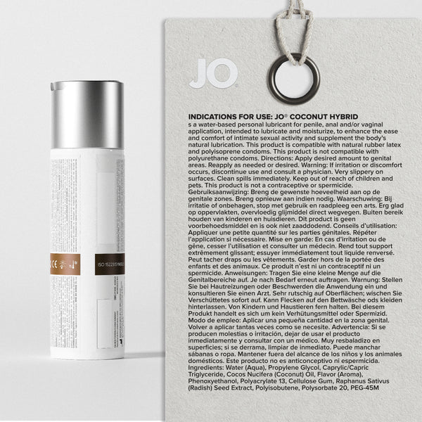 System JO Coconut Hybrid Original Lubricant 4 oz