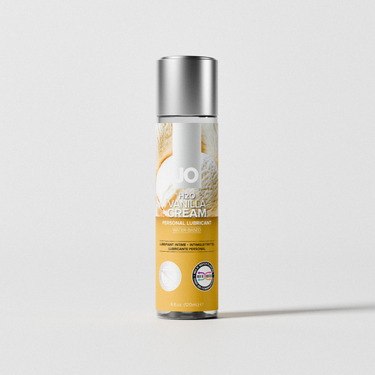 System JO H2O Vanilla Cream Flavored Lubricant 4 oz