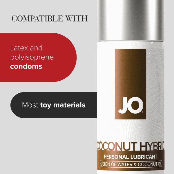 System JO Coconut Hybrid Original Lubricant 4 oz