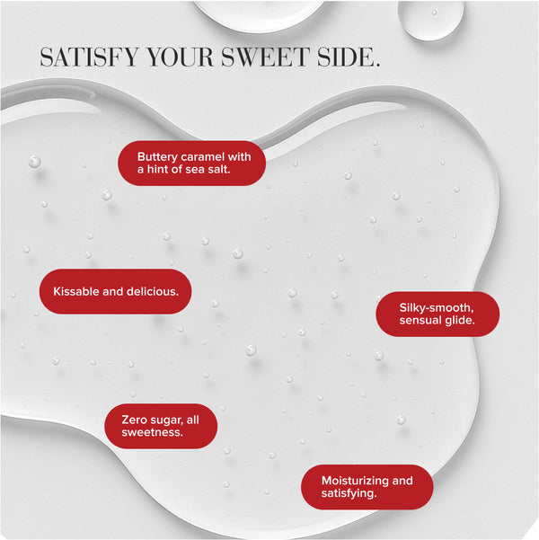 System JO Gelato Salted Caramel Flavored Lubricant 4 oz