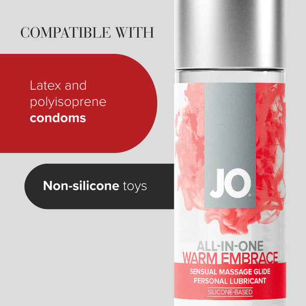 System JO All-In-One Sensual Massage Glide - Warm Embrace 4 oz