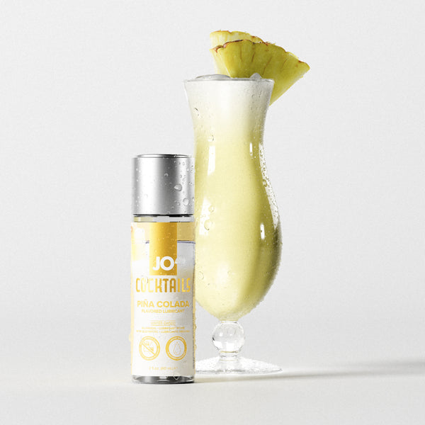 System JO Cocktails Pina Colada Flavored Lubricant 2 oz