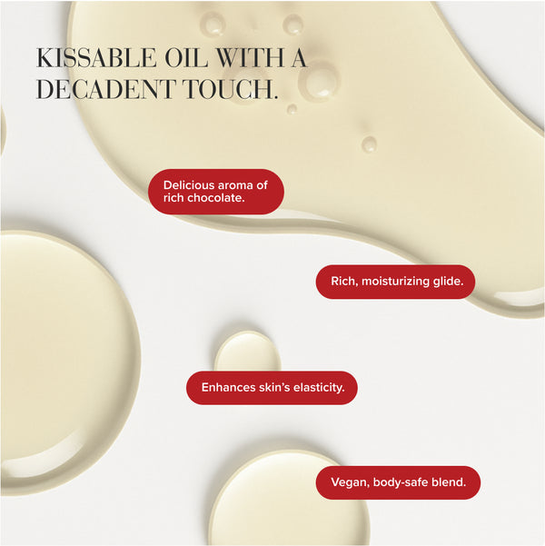 System JO Aromatix Chocolate Kissable Massage Oil 4 oz