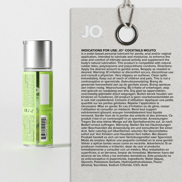 System JO Cocktails Mojito Flavored Lubricant 2 oz