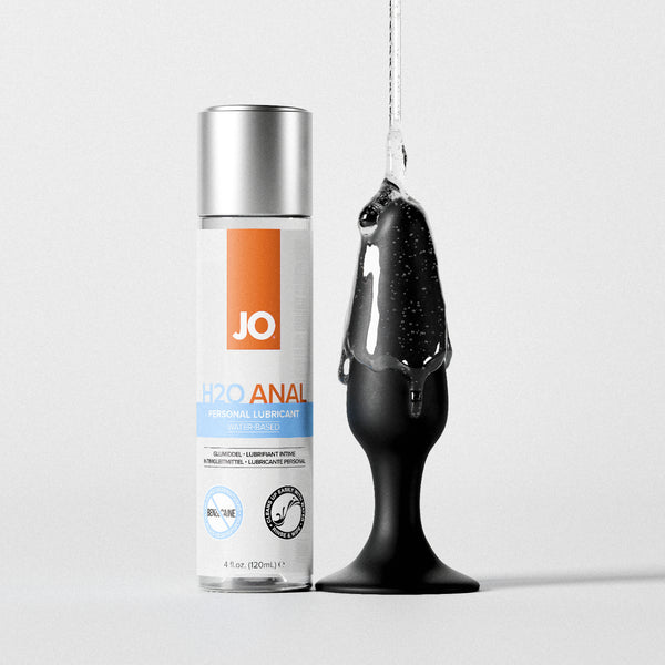 System JO H2O Anal Original Water-Based Lubricant 4 oz