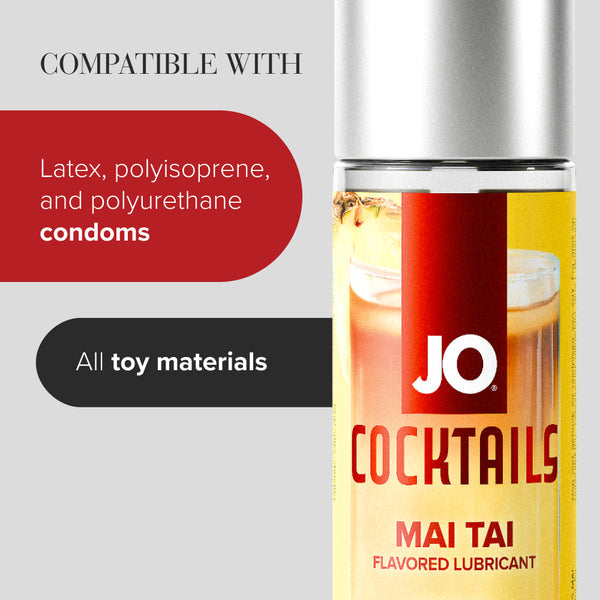 System JO Cocktails Mai Tai Flavored Lubricant 2 oz