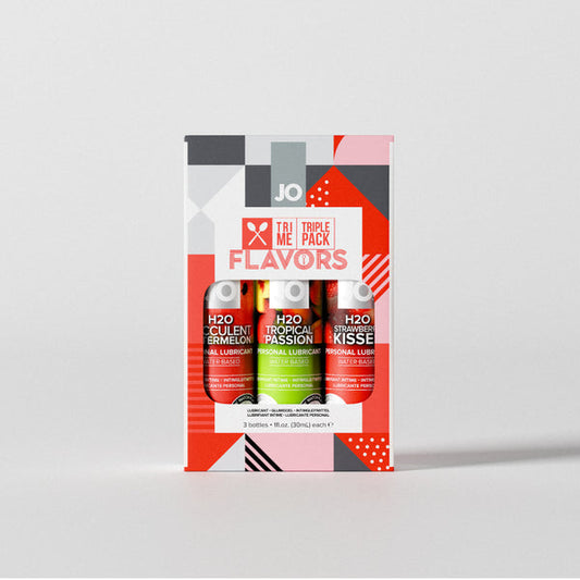 System JO H2O Flavors Tri-Me Triple Pack - 3 x 1 oz