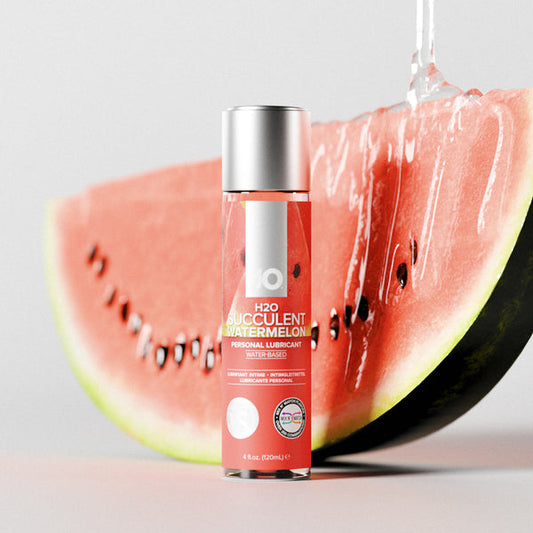 System JO H2O Succulent Watermelon Flavored Lubricant 4 oz