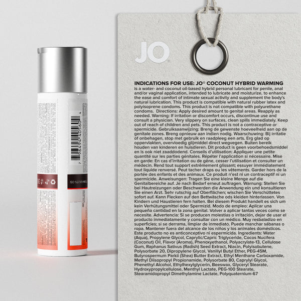 System JO Coconut Hybrid Warming Lubricant 4 oz