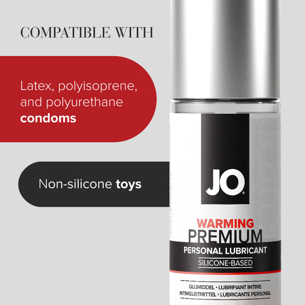 System JO Premium Warming Silicone Lubricant 2 oz