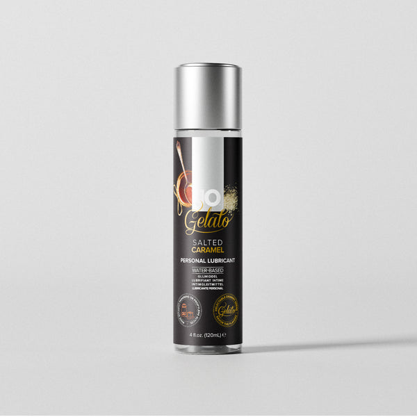 System JO Gelato Salted Caramel Flavored Lubricant 4 oz