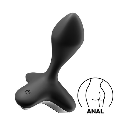 Satisfyer Game Changer Vibrating Anal Plug - Black
