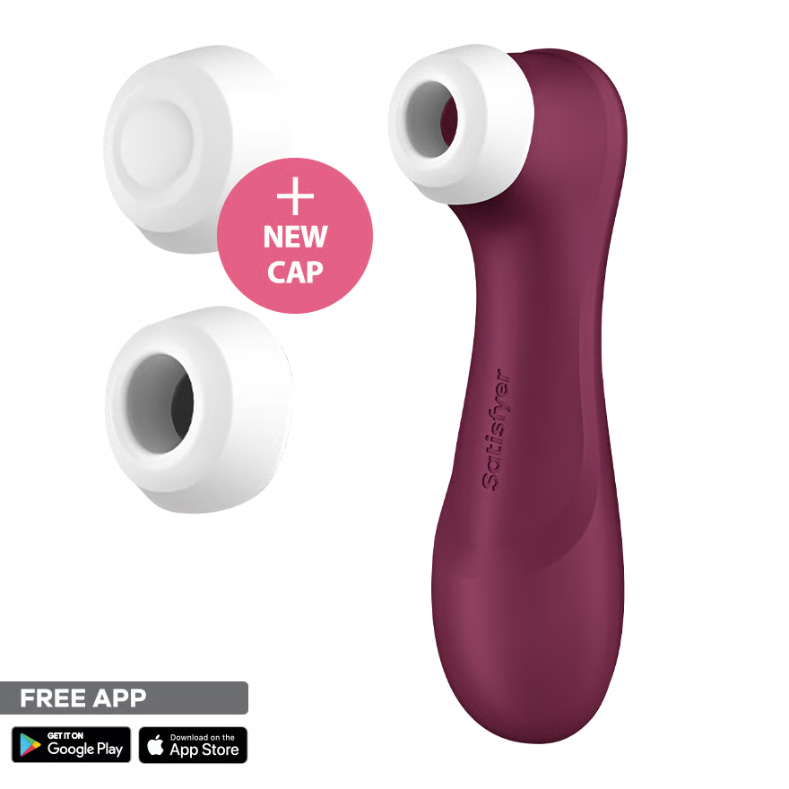 Satisfyer Pro 2 Generation 3 Connect App - Wine Red