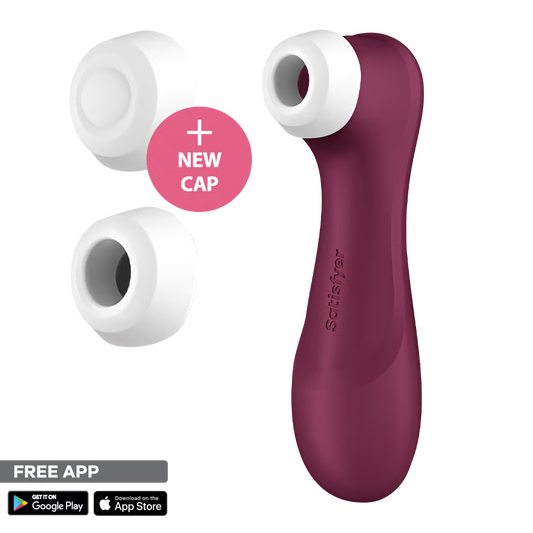 Satisfyer Pro 2 Generation 3 Connect App - Wine Red