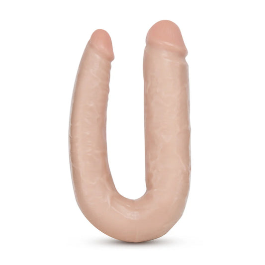 Dr. Skin Dr. Double 18" Double-Ended Dildo – Vanilla