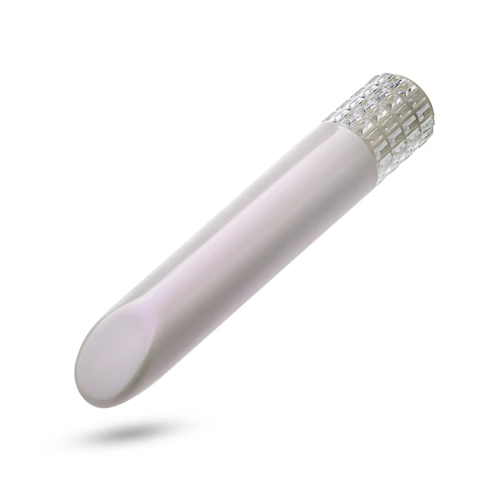 Oh My Gem Bold 5" Pocket-Sized Power Vibrator – White