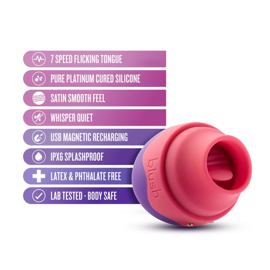 ARIA Flutter Tongue Clitoral Stimulator – Multi-Color