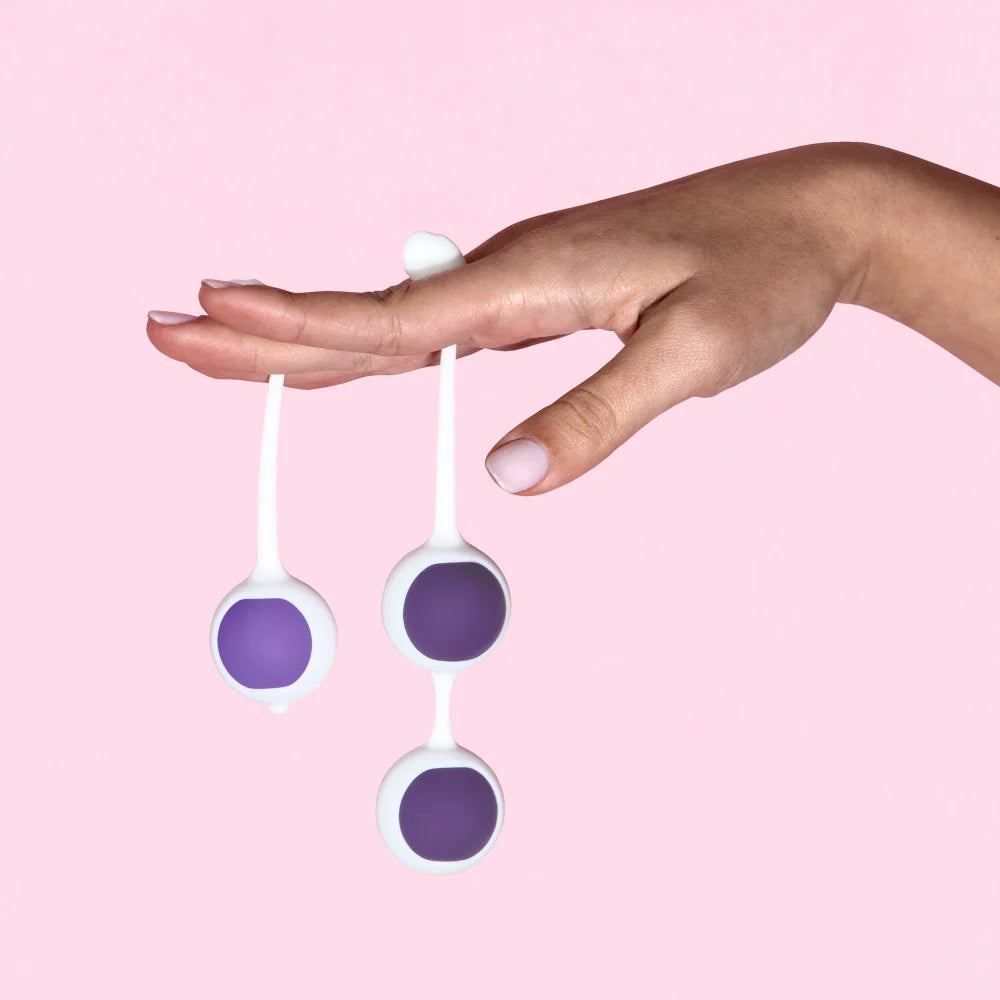 Wellness by Blush Progressive UltraSilk Kegel Training Kit – Purple